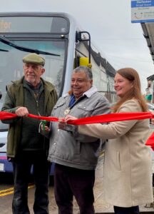 Harleston Town Council reopens bus shelter following refurbishment