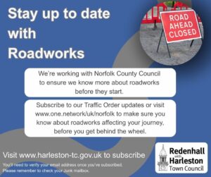 Stay up to date with roadworks