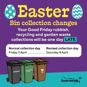 Harleston Easter bins 2026