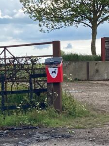 A143 Harleston - new bin
